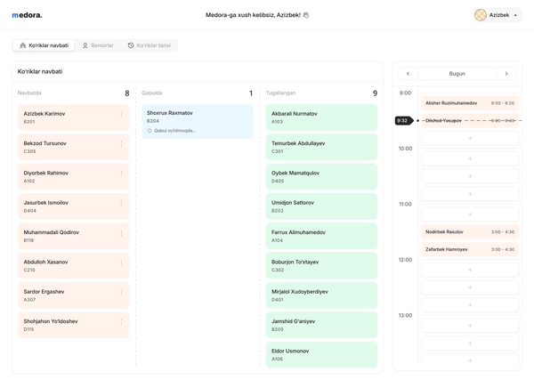 Medora doctor app